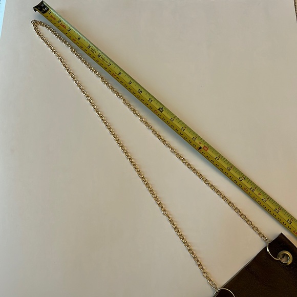 NEW Leather cell phone crossbody/pouch - Picture 10 of 11